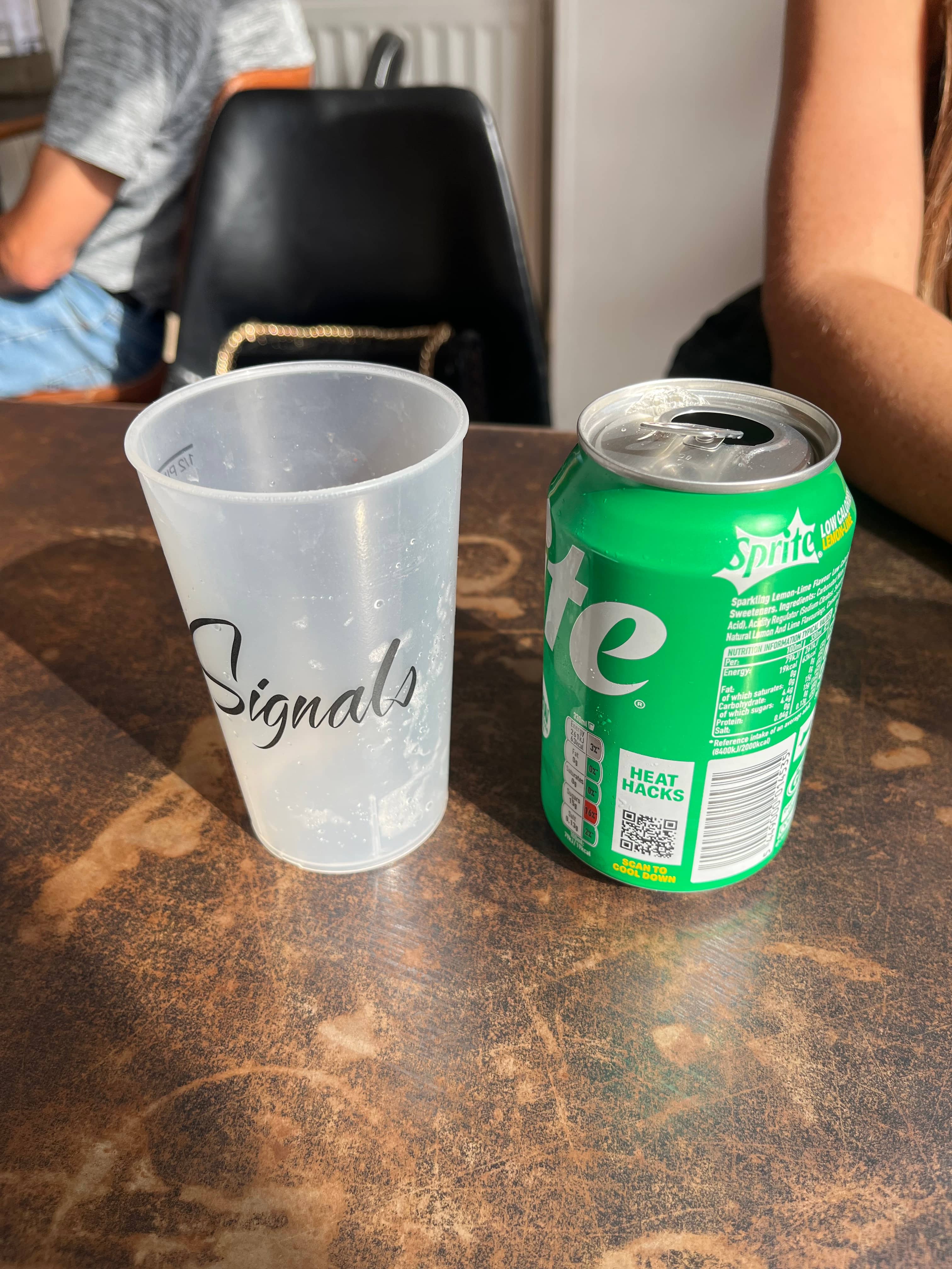 Business cups in office