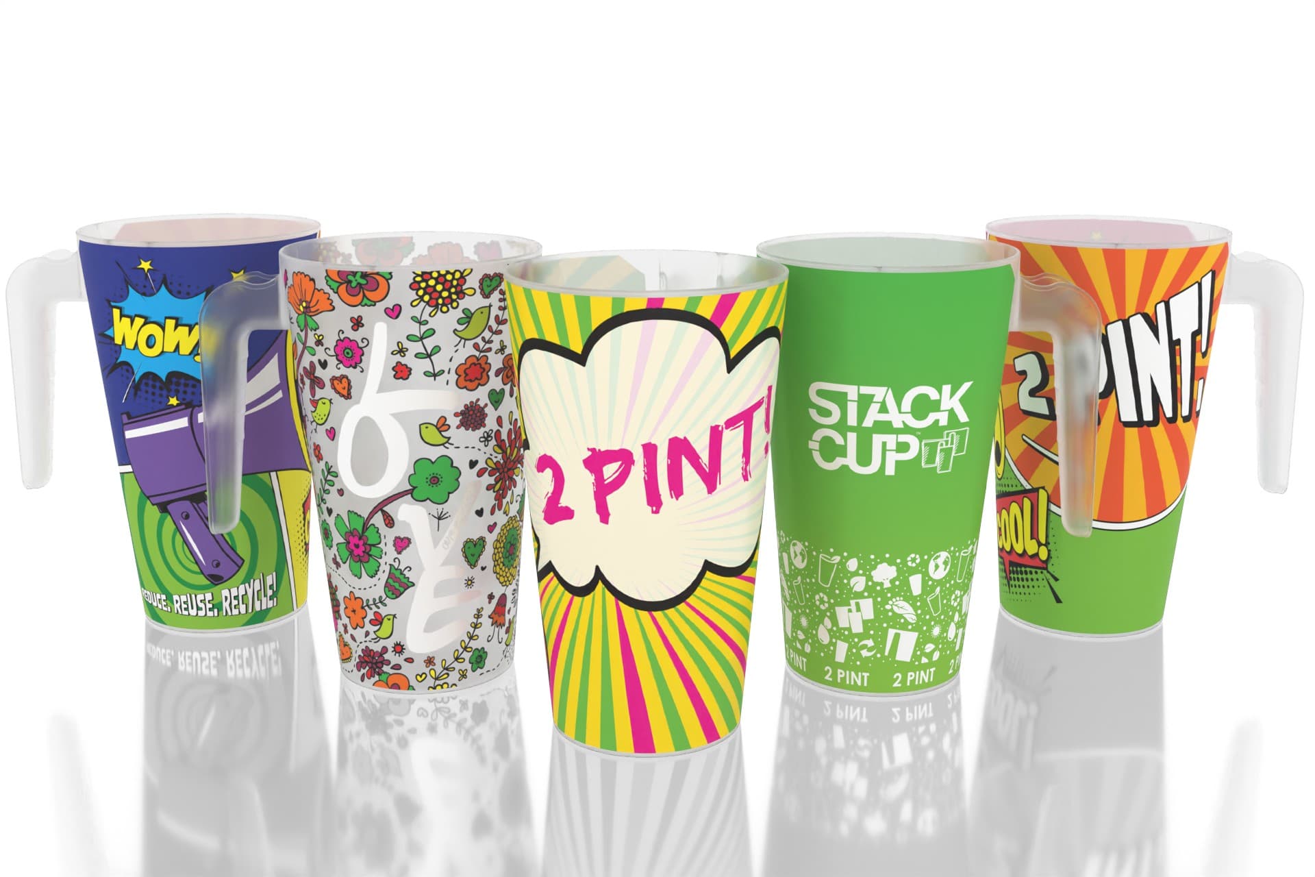 2 PINT (Single Colour)